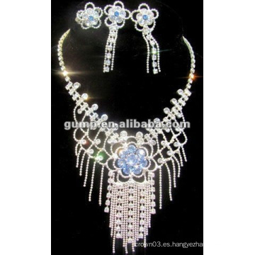 Rhinestones boda joyería nupcial conjunto (GWJ12-071)